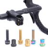 ihreesy Bike Stem Bolts,2 Pieces M5 x 18mm Bike Fixed Stem Bolts Hex Tapered Bolts Bicycle Stem Bolts Bicycle Stem Screw Bolt with Washer,Black view 2