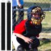 Shappy Shin Guard Replacement Straps 13 Inch Baseball Catchers Gear Youth Leg Guard Straps for Replacement Adult, Black Silver view 4
