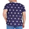 Funny World 4th of July Shirts for Men American Flag Patriotic Shirt, Blue, 4X-Large view 2