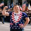 Funny World 4th of July Shirts for Men American Flag Patriotic Shirt, Blue, 4X-Large view 4