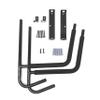 FDB Folding Kayak Snowboard Surfboard Paddleboard Wall Cradle Mount Rack Canoe Hanging Wall Frame Canoeing Aquaplane Skis Indoor & Outdoor Storage Rack (2 Pairs) view 3