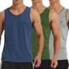 EZRUN Men's Tank Tops Quick Dry Workout Swim Beach Shirts Sleeveless Shirts for Bodybuilding Gym Fitness Training view 1