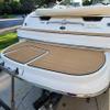 Boat EVA Faux Teak Decking Floor Compatible with 1989 Sea Ray 280 Sundancer Swim Platform view 1