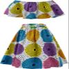 SHENBOLEN Women African Print Skirts Ankara Floral Top Set 2 Piece (Large,A) view 2