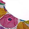 SHENBOLEN Women African Print Skirts Ankara Floral Top Set 2 Piece (Large,A) view 3