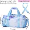 Dance Bag for Girls Sports Duffle Bags Weekender Overnight Sleepover Bag for Girls Water Resistant Gym Bag with Shoes Compartment Wet Pocket view 3