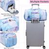 Dance Bag for Girls Sports Duffle Bags Weekender Overnight Sleepover Bag for Girls Water Resistant Gym Bag with Shoes Compartment Wet Pocket view 4