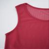 SHIJIXING 12 Pack1-12 Numbered Pinnies/Scrimmage Vest/Team Practice Jerseys for Basketball, Soccer, Football (L, 1-12 Red) view 3