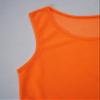 SHIJIXING 12 Pack1-12 Numbered Pinnies/Scrimmage Vest/Team Practice Jerseys for Basketball, Soccer, Football (L, 1-12 Orange) view 3
