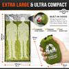 Ironstripe Bivy Sack Sleeping Bag Extra Large 94'' x 48'' Built-in Hood, Survival Sleeping Bag with Emergency Whistle, Thermal Mylar Tear & Puncture-Resistant Emergency Bivy Bag view 2