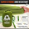 Ironstripe Bivy Sack Sleeping Bag Extra Large 94'' x 48'' Built-in Hood, Survival Sleeping Bag with Emergency Whistle, Thermal Mylar Tear & Puncture-Resistant Emergency Bivy Bag view 4