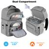 Cooler Backpack,Insulated Backpack Cooler Leakproof Double Deck Cooler Bag for Men Women RFID Lunch Backpack view 2