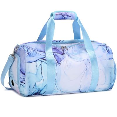 Sports Duffel for Girls Dance Bag Girls Duffle Weekender Bags Teen Gym Travel Ballet Bag with Shoe Compartments