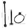 Alvinlite Exercise Arm Strength Training Triceps, 8PCS DIY Pulley Rope Arm Exerciser Wrist Trainer Portable Fitness Equipment for Home Gym view 3