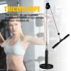 Alvinlite Cable Pulley System Gym Set, 9Pcs Upgraded Weight Pulley Machine Attachments for LAT Pull Down, Biceps Curl, Tricep, Arm Workouts, Chest Workout, for DIY Home Gym Fitness Equipment view 4