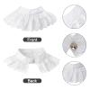 Keymall Judge Costume Accessories Set 3pcs With Lace False Collar Judge Choker Pin Gavel for RBG Halloween Costume view 2