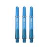Target Darts Pro Grip Evo Blue Aluminium Intermediate Dart Shafts view 1