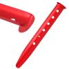Mokylor 12 Pack Tent Stakes, 12.2In Aluminum Alloy Tent Stakes Pegs Heavy Duty Beach Tent Poles Camping Tent Stakes for Camping, Backpacking, Gardening and More view 1