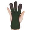 ArcheryMax Archery Gloves Practice Shooting Hunting Leather Three Finger Protector for Youth Adult Beginner view 2
