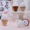 Tuelaly Ice Cream Ring Box for Gift/Proposal/Engagement/Ceremony Jewelry Box Proposal Ideas Cute Stuffs Brown view 2