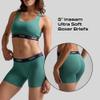 Woxer Boxer Shorts for Women - 5" Baller Boy Shorts Underwear for Women, Soft Modal - Seamless Chafe Free, No Show Underwear - Breathable and Moisture-Wicking - Full Coverage Fit, Jade view 3
