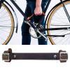Bike Frame Carry Handle Carrier Accessories Bicycle Lifting Leather Strap Frame Handle Lifter for Folding Bikes, Scooter Transport (Dark Coffee) view 3