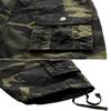 AbelWay Men's Cotton Camo Multi Pockets Outdoor Casual Relaxed Fit Camouflage Cargo Shorts(Purple,40) view 4
