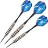 Viper Shot King Sisal Dartboard, Black Mariah 22g & Silver Thunder 25g Steel Tip Darts view 3
