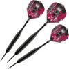 Viper Shot King Sisal Dartboard, Black Mariah 22g & Silver Thunder 25g Steel Tip Darts view 4