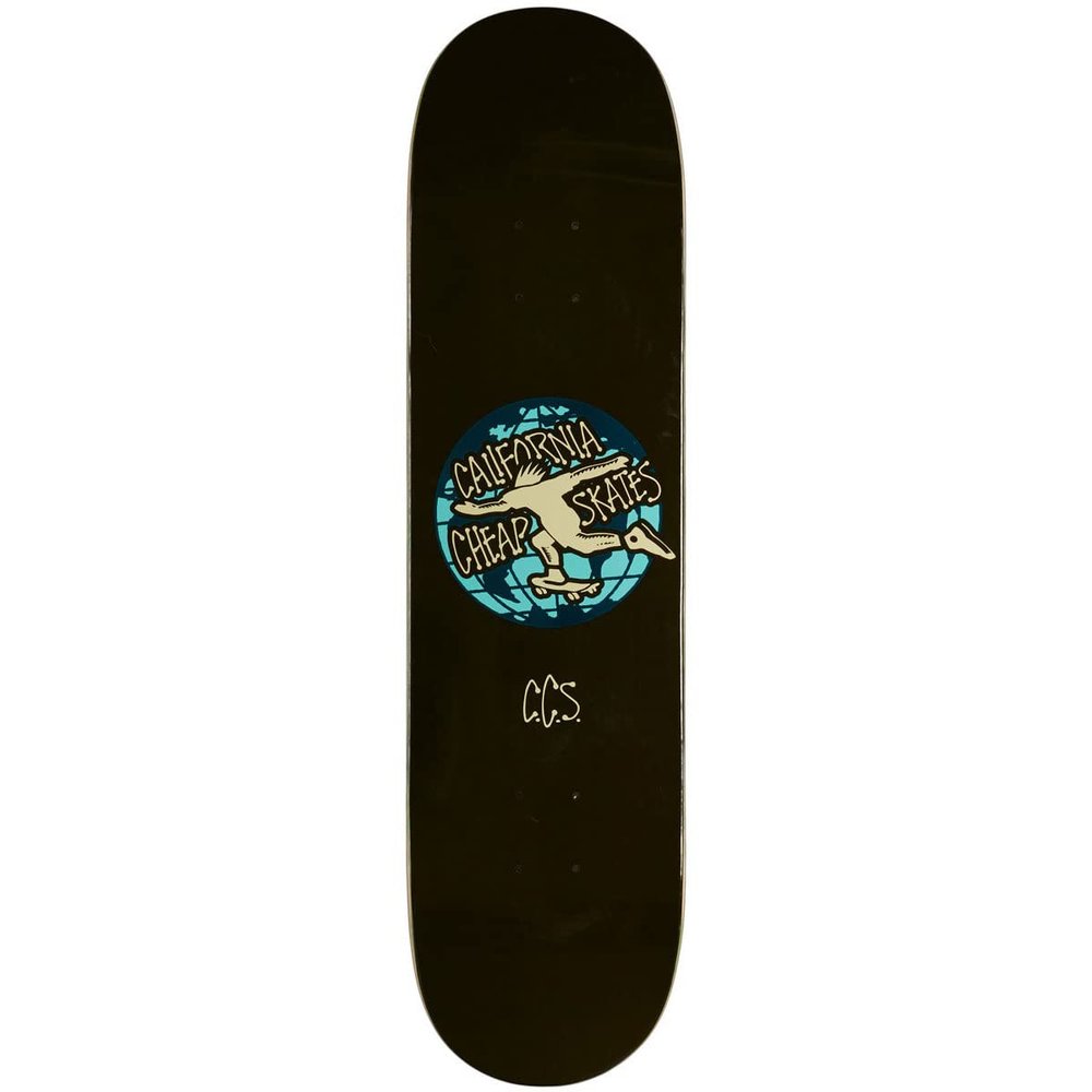 [CCS] Globe Skateboard Deck Black 8.00"
