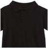 Nautica Boys' School Uniform Short Sleeve Pique Polo, Black, 3T view 3