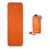 ECOTEK Outdoors Hybern8 Lynx - Linkable, Oversized Sleeping Pad - Innovative & Easy to Use - Lightweight & Compact - Perfect for Backpackers, Overlanders, Couples, and Families (Fire Orange) view 1