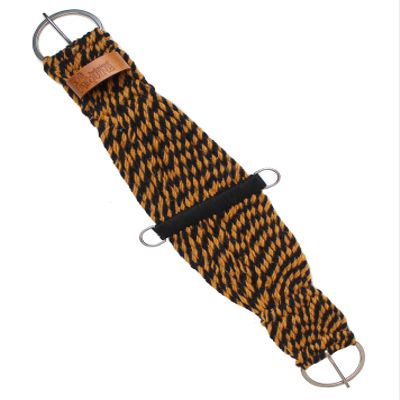 CHALLENGER 36" Horse Western Two-Tone 27 Strand 7" Wide Roper Cinch Girth 97106TN-36