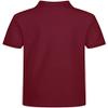 Nautica Boys' School Uniform Short Sleeve Pique Polo, Burgundy, 2T view 2