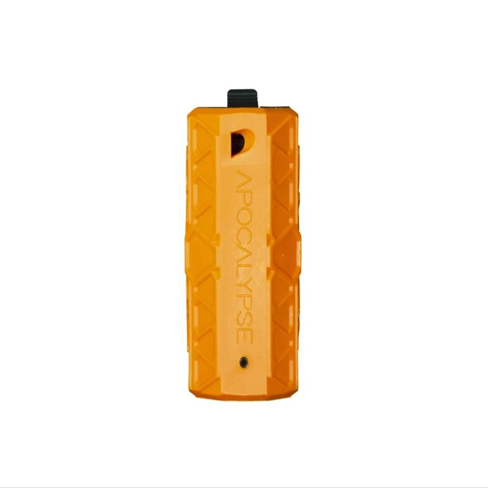 ASG Orange Storm Apocalypse CO2 Powered BB Impact Shower for Airsoft - Powered with 155 BBS Capacity - Slim Profile - Ideal for Indoor & Outdoor Fields - Orange