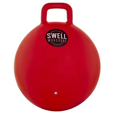 SWELL Wakesurf - Original Bumper Ball - Inflatable Raft Tie-Up Boat Fender Buoy (Red)