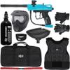 Action Village Kingman Spyder Victor Protector Paintball Gun Package Kit Protector 1 (Gloss Teal, Glove Size - Small/Medium) view 1