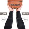 Unequal Battle Ready Full Arm Padded Compression Sleeve (Small/Medium, Black - Right Arm) view 4