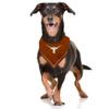 Pets First NCAA Texas Longhorns Tie Bandana, Large/x-Large. Dog Bandana Scarf Bib for Pet Cat Dog. The Ultimate Game-Day, Party Bandana (TX-3550-L-XL) view 3