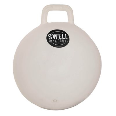 SWELL Wakesurf - Original Bumper Ball - Inflatable Raft Tie-Up Boat Fender Buoy (White)