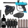 Action Village Kingman Spyder Victor Rivalry Paintball Gun Package Kit (Gloss Teal)