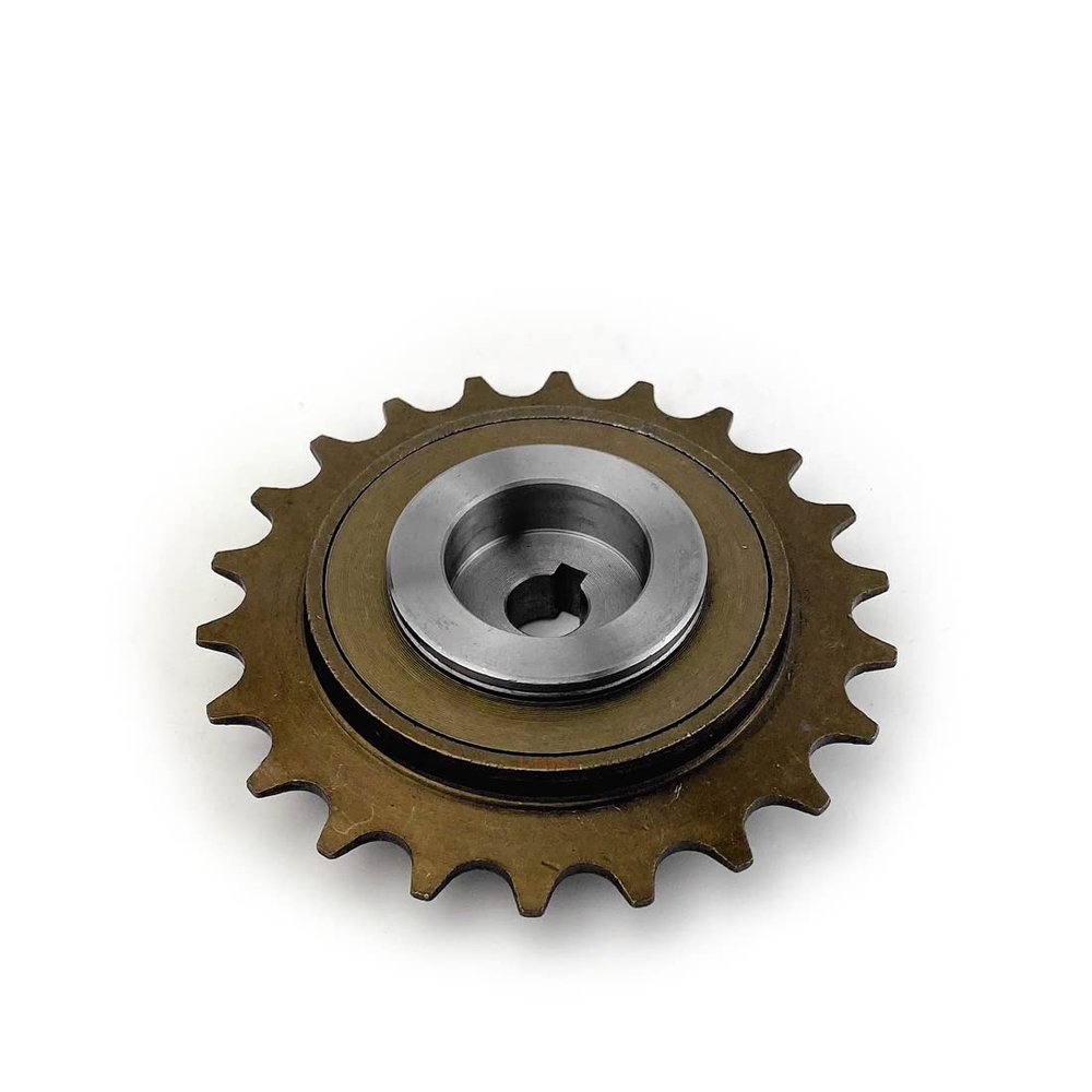 16T Freewheel for Unite Motor 1/2" x 1/8" Chain Freewheel Fit #410 Bicycle Chain Customized Freewheel Base for Left Drive Motor (22T)