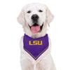 NCAA LSU Tigers Tie Bandana, Large/x-Large. Dog Bandana Scarf Bib for Pet Cat Dog. The Ultimate Game-Day, Party Bandana view 3