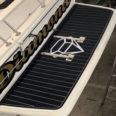 Boat EVA Faux Teak Decking Floor Compatible with 1998 Yamaha XL1200 Floor