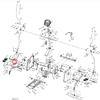 Left Lower Link Arm Set 064315-ZL Works W Tempo Fitness Elliptical view 2
