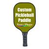iPrint Custom Pickleballs Paddles, Personalized Pickleballs Paddles with Comfort Grip, Add Your Photo, Text, Logo Paddles, Olive view 1
