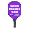 iPrint Custom Pickleballs Paddles, Personalized Pickleballs Paddles with Comfort Grip, Add Your Photo, Text, Logo Paddles, Blue Violet view 1