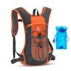 Clakllie Hydration Pack Water Backpack Lightweight Daypack Casual Water Pack with 2L Water Bladder for Men Women,Orange view 1