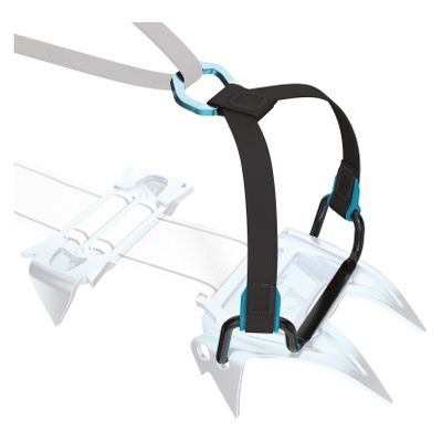 Blue Ice Toe Baskets - Black