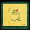 MASTERPIECE FRAMING + IMAGING Golf Flag Display Frame, Magnetic Mount does not damage Flag (Black Frame/Green Suede Mat) view 1
